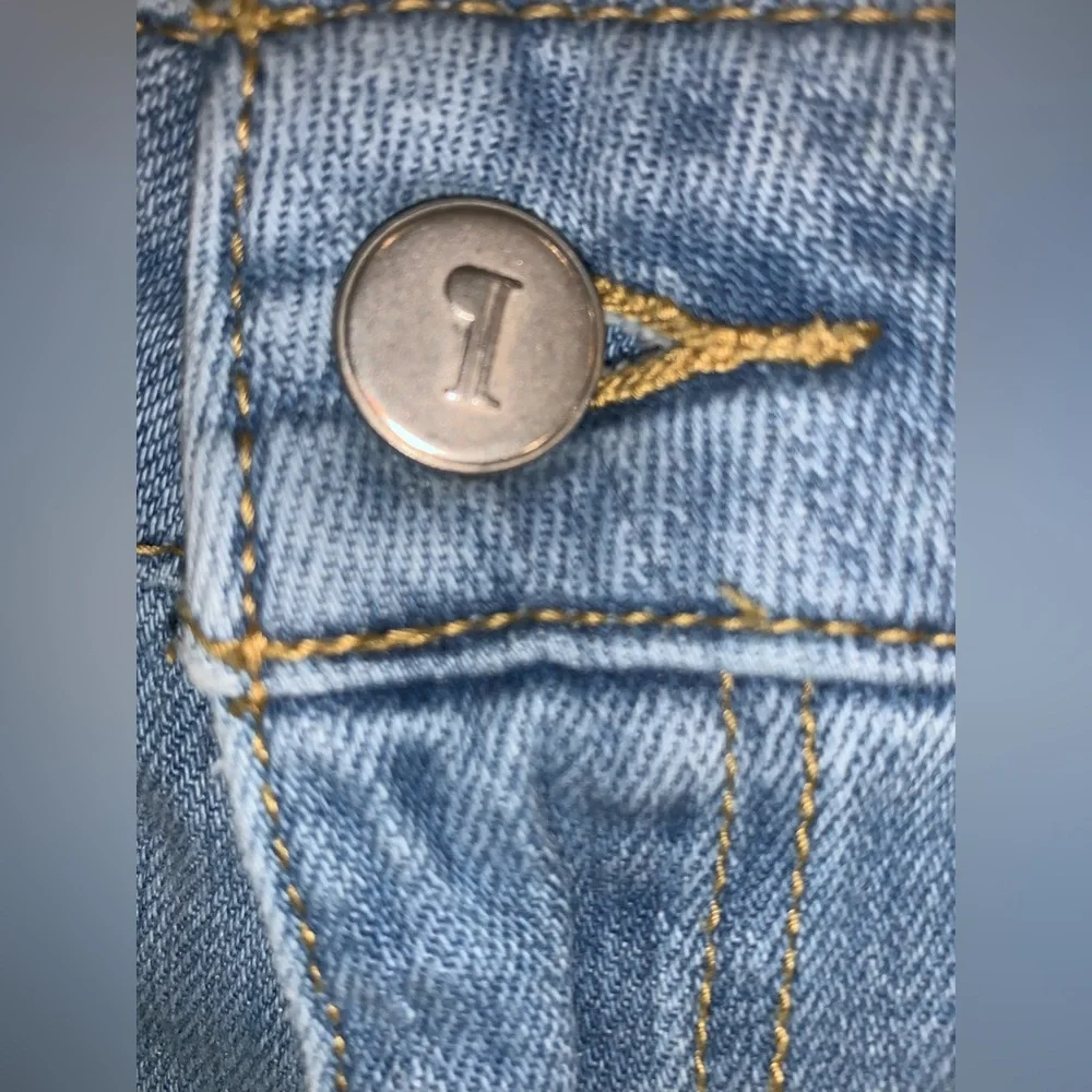 Anthropologie Pilcro Letterpress high waist wide leg jeans women’s size 28 - Picture 3 of 15